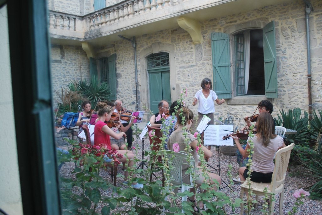 chateau violoniste cour
