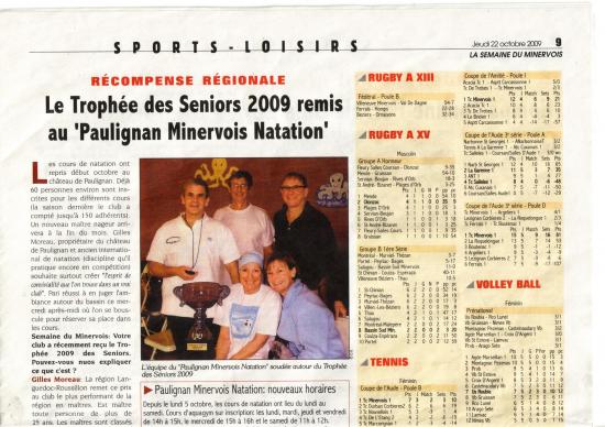 Semaine du minervois du 22 10 09